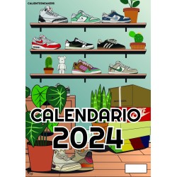 Calendario CALIENTESNEAKERS 2024 Edición limitada
